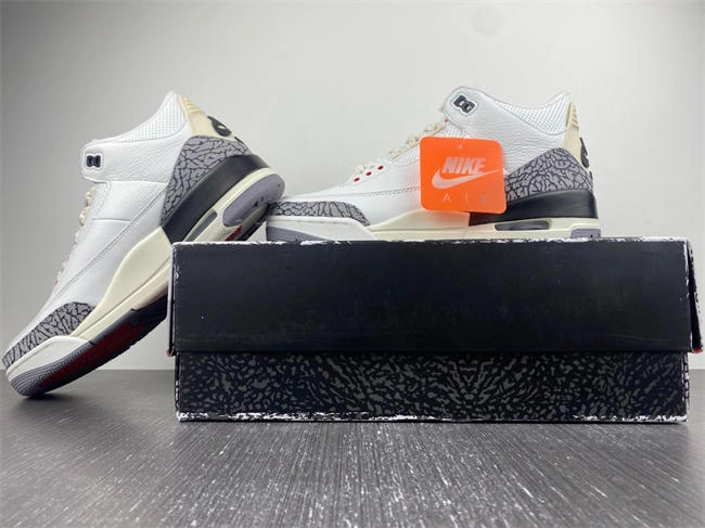 Cozy Air Jordan 3 White Cement Reimagined Shoes 2023 DN3707- 3798