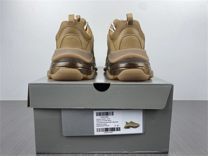 Comfortable BLCG Triple S Clear Sole Brown 541624 W2GA1 4444