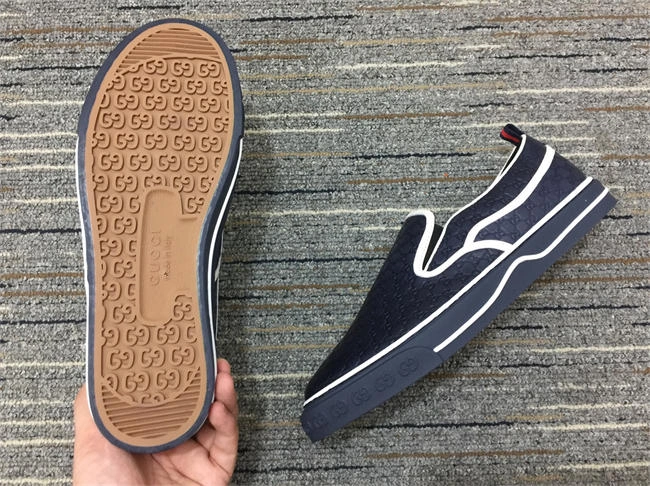 waterresistant G*u*i signature slip-on sneaker 300