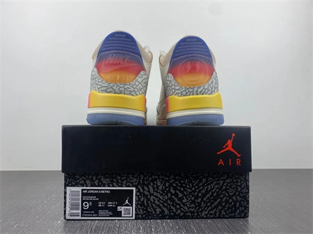 Unisex Jordan 3 Retro SP J Balvin FN0344- 3817