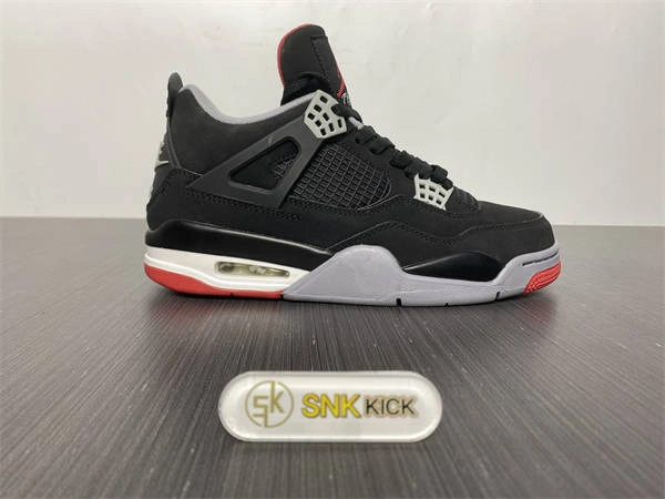 Jordan 4 Retro Bred 308497- Practical 3865