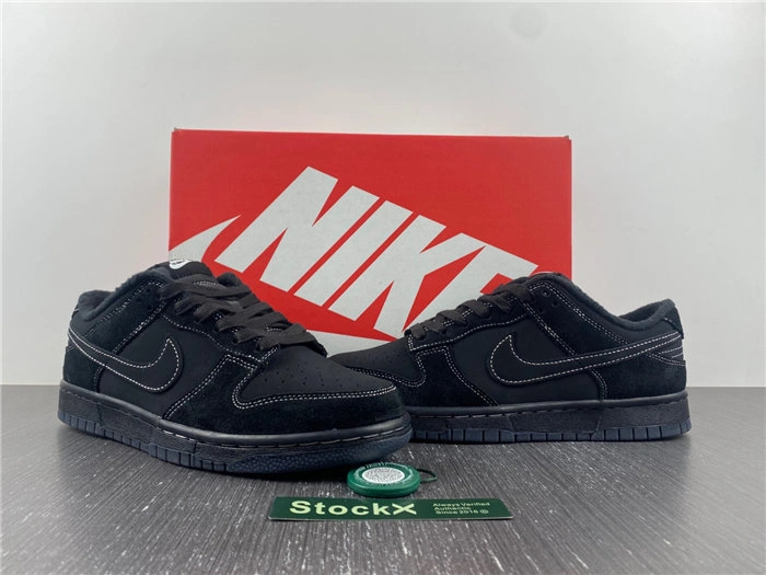 NIke sb Dunk Low OG Black DM7866- SmoothTexture 4666