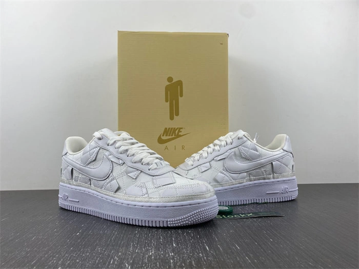 Supportive Nike Air Force 1 Low SP Billie Eilish Triple White DZ3674- 5121
