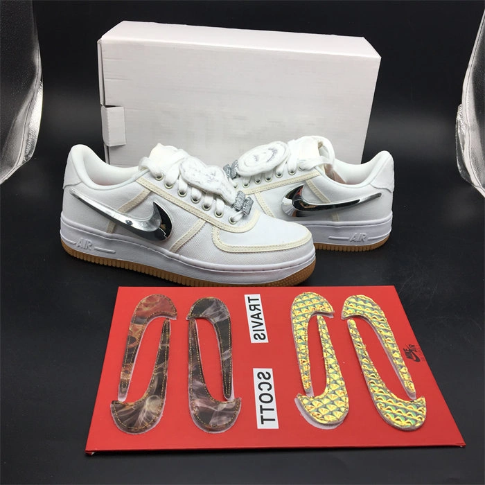 Premium Nike Air Force 1 Low Travis Scott AQ4211- 5161