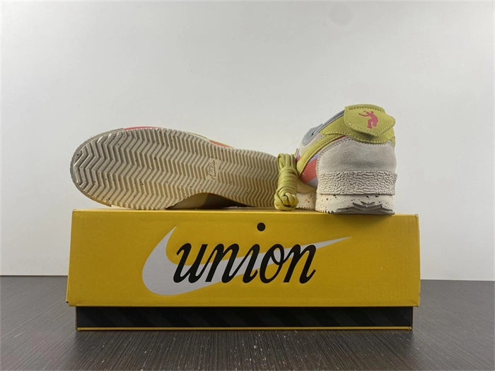 Popular Nike Cortez Union Lemon Frost DR1413- 5217