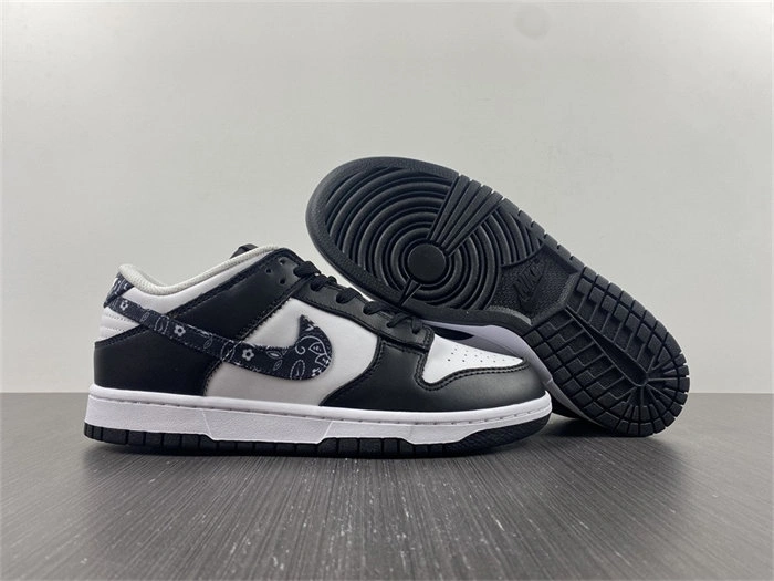 Nike Dunk Low Essential Paisley Pack Black DH4401- Flexible 4679