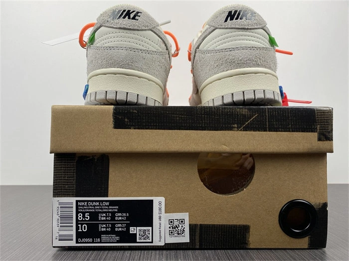 Nike Dunk Low Off-White Lot 31 DJ0950- OnTrend 5062