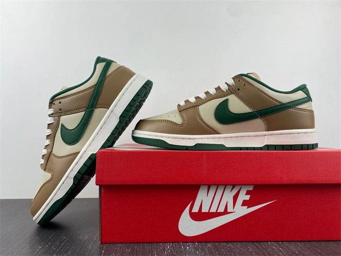 Durable Nike Dunk Low Retro Rattan Gorge Green FB7160- 4649