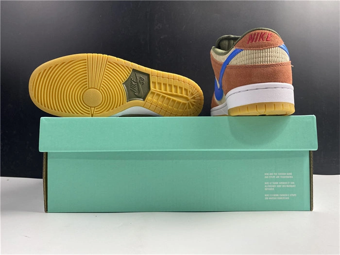 Timeless Nike SB Dunk Low Corduroy Dusty Peach BQ6817- 4916